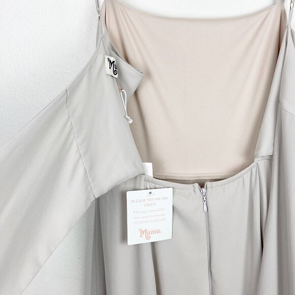 SHOW ME YOUR MUMU | Lauren Tie Maxi Dress Small - Picture 11 of 15